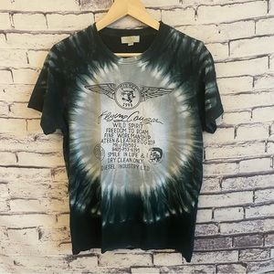 Diesel Jeans Tye Dye Graphic Tee SZ XL